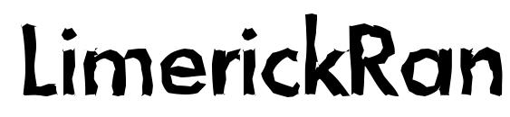 LimerickRandom Medium Regular font, free LimerickRandom Medium Regular font, preview LimerickRandom Medium Regular font