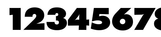 LimerickSerial Heavy Regular Font, Number Fonts