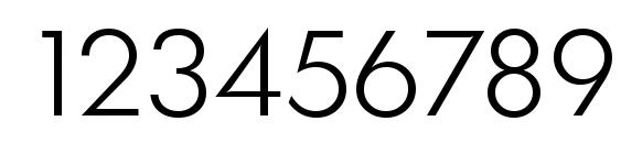 LimerickSerial Light Regular Font, Number Fonts