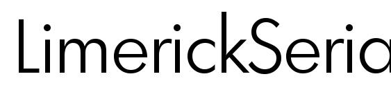 LimerickSerial Light Regular Font