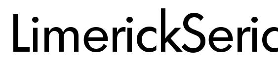 LimerickSerial Regular Font