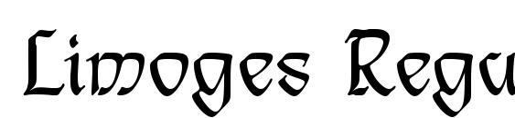 Limoges Regular Font