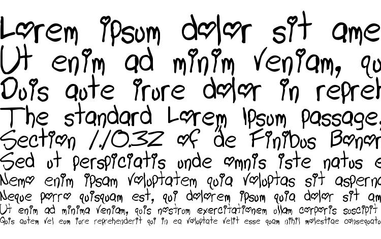 specimens Lindas Lament font, sample Lindas Lament font, an example of writing Lindas Lament font, review Lindas Lament font, preview Lindas Lament font, Lindas Lament font