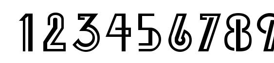 Lindy LT Regular Font, Number Fonts