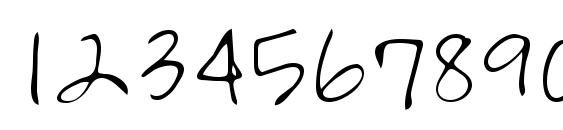 Lindy Regular Font, Number Fonts