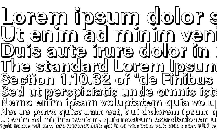 specimens LinearSh Bold font, sample LinearSh Bold font, an example of writing LinearSh Bold font, review LinearSh Bold font, preview LinearSh Bold font, LinearSh Bold font