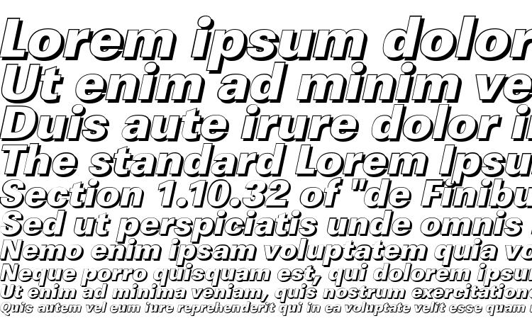 specimens LinearSh Heavy Italic font, sample LinearSh Heavy Italic font, an example of writing LinearSh Heavy Italic font, review LinearSh Heavy Italic font, preview LinearSh Heavy Italic font, LinearSh Heavy Italic font