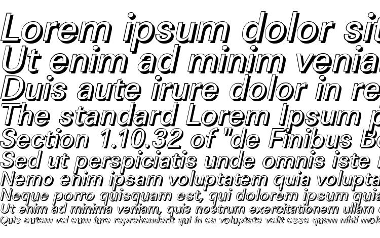 specimens LinearSh Italic font, sample LinearSh Italic font, an example of writing LinearSh Italic font, review LinearSh Italic font, preview LinearSh Italic font, LinearSh Italic font