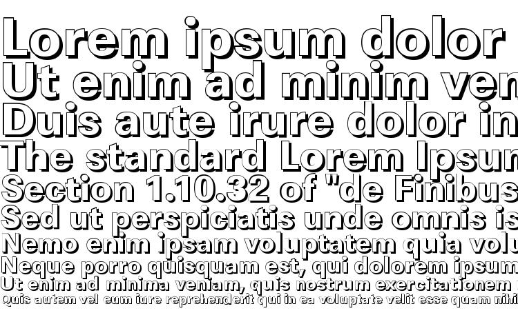 specimens LinearSh Xbold Regular font, sample LinearSh Xbold Regular font, an example of writing LinearSh Xbold Regular font, review LinearSh Xbold Regular font, preview LinearSh Xbold Regular font, LinearSh Xbold Regular font