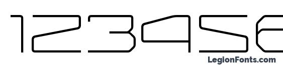 Lineavec Regular Font, Number Fonts
