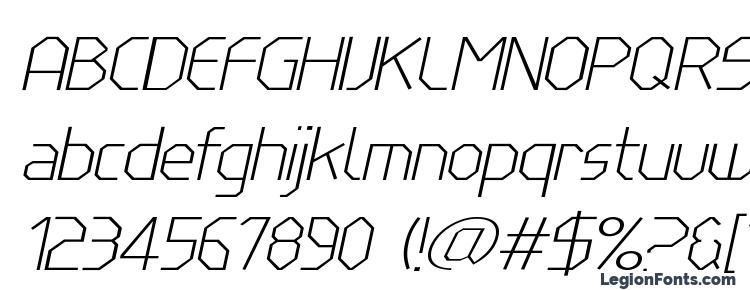 glyphs LineWire ThinItalic font, сharacters LineWire ThinItalic font, symbols LineWire ThinItalic font, character map LineWire ThinItalic font, preview LineWire ThinItalic font, abc LineWire ThinItalic font, LineWire ThinItalic font