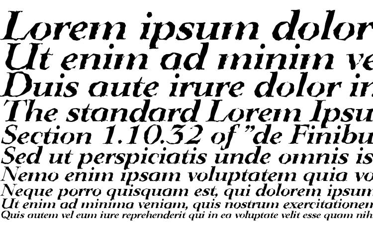 specimens LingwoodRandom BoldItalic font, sample LingwoodRandom BoldItalic font, an example of writing LingwoodRandom BoldItalic font, review LingwoodRandom BoldItalic font, preview LingwoodRandom BoldItalic font, LingwoodRandom BoldItalic font