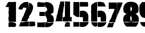 Linkin park 1.0 Font, Number Fonts