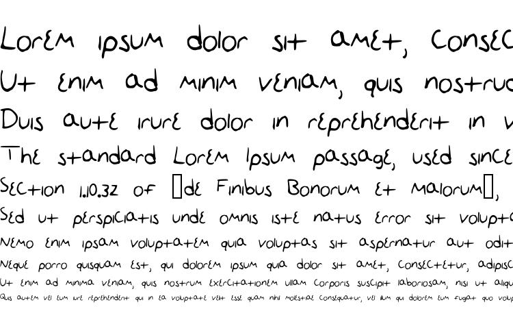 specimens Linny font, sample Linny font, an example of writing Linny font, review Linny font, preview Linny font, Linny font