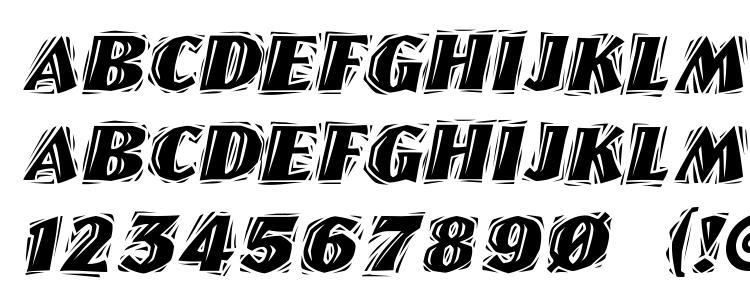 glyphs LinoLetterCutRagged Italic font, сharacters LinoLetterCutRagged Italic font, symbols LinoLetterCutRagged Italic font, character map LinoLetterCutRagged Italic font, preview LinoLetterCutRagged Italic font, abc LinoLetterCutRagged Italic font, LinoLetterCutRagged Italic font