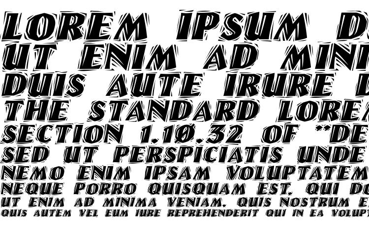 specimens LinoLetterCutRagged Italic font, sample LinoLetterCutRagged Italic font, an example of writing LinoLetterCutRagged Italic font, review LinoLetterCutRagged Italic font, preview LinoLetterCutRagged Italic font, LinoLetterCutRagged Italic font