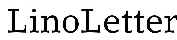 шрифт LinoLetterStd Roman, бесплатный шрифт LinoLetterStd Roman, предварительный просмотр шрифта LinoLetterStd Roman