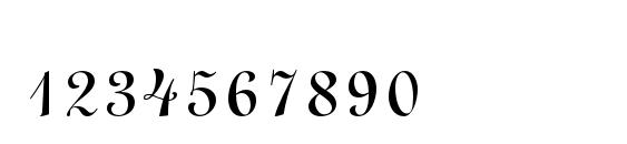 LinoscriptStd Font, Number Fonts