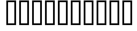 Linotype Afrika Two Font, Number Fonts