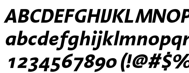 глифы шрифта Linotype Aroma Bold Italic, символы шрифта Linotype Aroma Bold Italic, символьная карта шрифта Linotype Aroma Bold Italic, предварительный просмотр шрифта Linotype Aroma Bold Italic, алфавит шрифта Linotype Aroma Bold Italic, шрифт Linotype Aroma Bold Italic