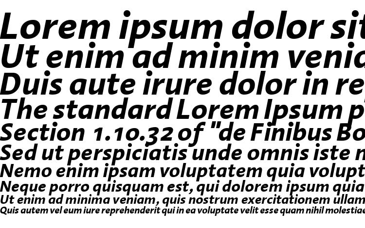 specimens Linotype Aroma Bold Italic font, sample Linotype Aroma Bold Italic font, an example of writing Linotype Aroma Bold Italic font, review Linotype Aroma Bold Italic font, preview Linotype Aroma Bold Italic font, Linotype Aroma Bold Italic font