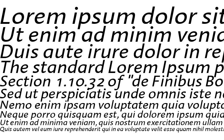 образцы шрифта Linotype Aroma Italic, образец шрифта Linotype Aroma Italic, пример написания шрифта Linotype Aroma Italic, просмотр шрифта Linotype Aroma Italic, предосмотр шрифта Linotype Aroma Italic, шрифт Linotype Aroma Italic