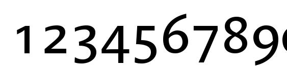 Linotype Aroma Font, Number Fonts