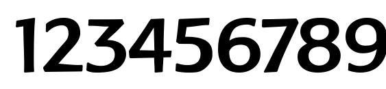 Linotype Atlantis Medium Font, Number Fonts