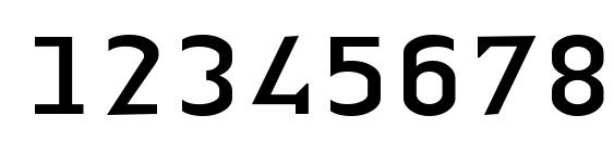 Linotype Authentic Sans Regular Font, Number Fonts