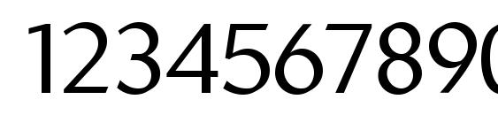 Linotype Brewery Medium Font, Number Fonts