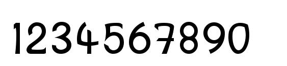 Linotype Charon Normal Font, Number Fonts