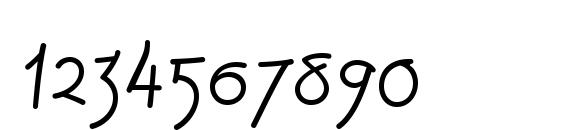 Linotype Colibri Light Font, Number Fonts