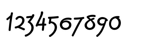 Linotype Colibri Regular Font, Number Fonts