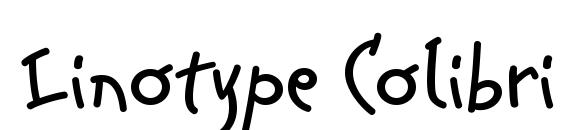 Linotype Colibri Regular Font