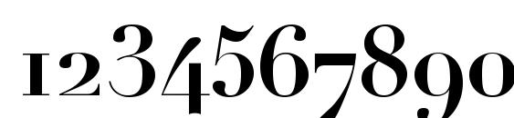 Linotype Didot Bold Oldstyle Figures Font, Number Fonts