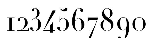 Linotype Didot Headline Oldstyle Figures Font, Number Fonts
