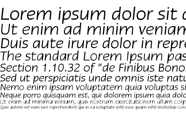 specimens Linotype Ergo Italic font, sample Linotype Ergo Italic font, an example of writing Linotype Ergo Italic font, review Linotype Ergo Italic font, preview Linotype Ergo Italic font, Linotype Ergo Italic font