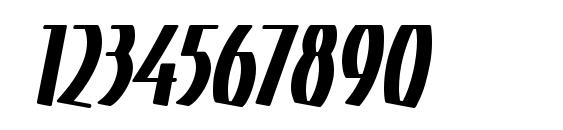 Linotype Gneisenauette Bold Font, Number Fonts