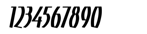 Linotype Gneisenauette Regular Font, Number Fonts