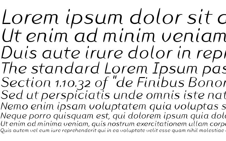 specimens Linotype Inagur Light Italic font, sample Linotype Inagur Light Italic font, an example of writing Linotype Inagur Light Italic font, review Linotype Inagur Light Italic font, preview Linotype Inagur Light Italic font, Linotype Inagur Light Italic font