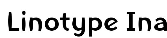 Linotype Inagur Medium font, free Linotype Inagur Medium font, preview Linotype Inagur Medium font