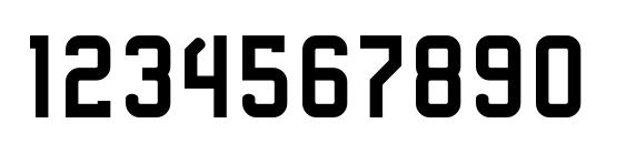 Linotype Kaliber Bold Font, Number Fonts