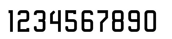 Linotype Kaliber Regular Font, Number Fonts