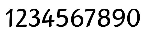 Linotype Rana Regular Font, Number Fonts