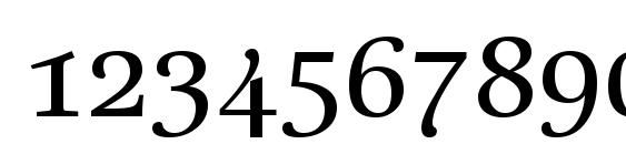 Linotype Really Medium Font, Number Fonts