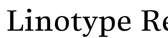 Linotype Really Medium font, free Linotype Really Medium font, preview Linotype Really Medium font