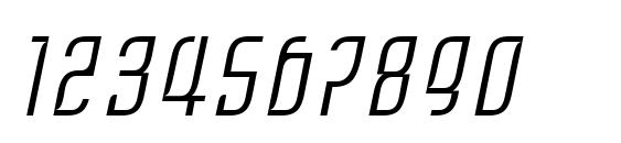 Linotype Rezident One Font, Number Fonts