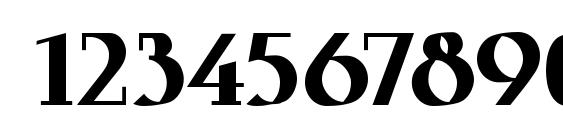 Linotype Rowena Black Font, Number Fonts