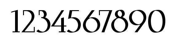 Linotype Rowena Bold Font, Number Fonts