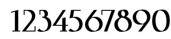 Linotype Rowena Heavy Font, Number Fonts